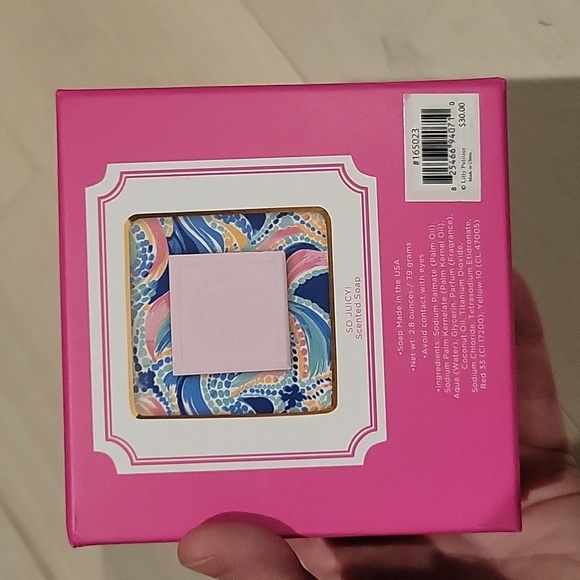Lilly Pulitzer soap and dish - Picture 5 of 5